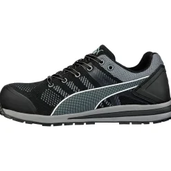 Basket de sécurité Puma Elevate Knit Black Low S1P ESD HRO SRC Gris 41