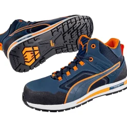 Baskets de sécurité montantes Puma Crosstwist S3 HRO SRC Marine 43