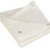 Bâche armée transparente 160g/m2 découpable