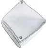 Bâche de Chantier 3x4 m - TECPLAST TR170CH - Bâche Armée Transparente - Haute Qualité - Protection imperméable Travaux d'extérieur