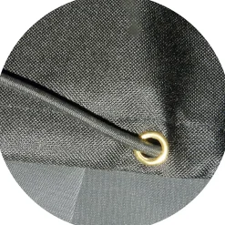 Bâche grise de protection pour remorque