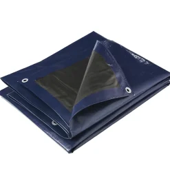 Bâche lourde 135g/m2 WERKA PRO - Bleu et noir
