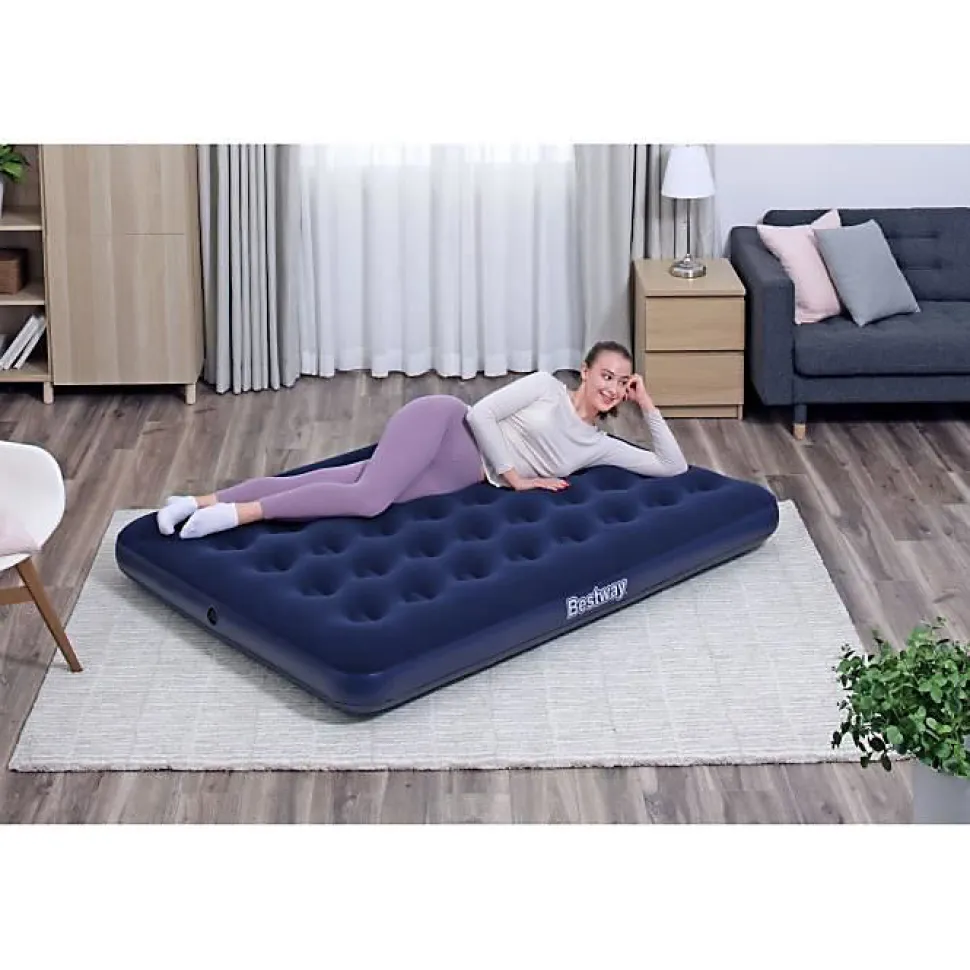 Bestway Matelas gonflable de camping 2 places 191x137x22 cm