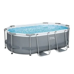 Bestway Piscine hors sol - Ovale - Steel Pro Max - 305 x 200 x 84 cm
