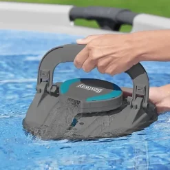 Bestway Robot piscine rechargeable Cristal - nettoyage fond plat - 10 m² max