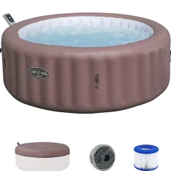 Bestway Spa gonflable rond Lay-Z-Spa Hawaii Smart AirJet EnergySense avec WiFi 4-6 personnes