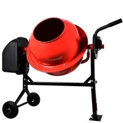 Betonniere Boudech Beton 70 275 W 70 L metal chassis roulant basculante