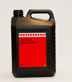 Bidon d'huile pour chaîne de tronçonneuse 5L