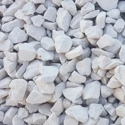 Big Bag de +/- 600KG - 8M² Gravillon Calcaire SUPER Blanc 6/14 mm - Livraison STANDARD