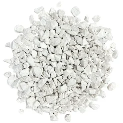 Big Bag de +/- 600KG - 8M² Gravillon Calcaire SUPER Blanc 6/14 mm - Livraison STANDARD