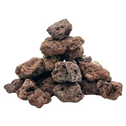 Big Bag de 0,5M3 (+/- 10M²) Gravier Pouzzolane Rouge / Noir 12/20 mm - Livraison STANDARD