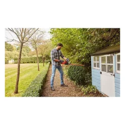 BLACK+DECKER Taille-Haie 60 cm 600 W - BEHTS501-QS - Embout Lame De Scie