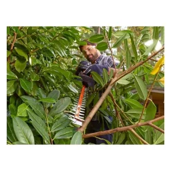 BLACK+DECKER Taille-Haie 60 cm 600 W - BEHTS501-QS - Embout Lame De Scie