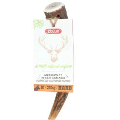 Bois de Cerf entier S friandise à mâcher pour chien de 10 à 25 kg