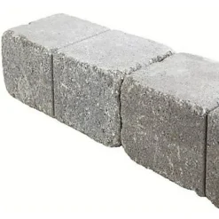 Bordure Antinéa gris 27 x 13 cm, ép.8 cm