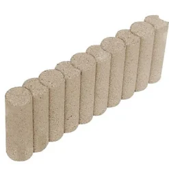 Bordure colonnade droite ton pierre 50 x 20 cm, ép.6,5 cm
