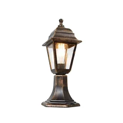 Borne d'extérieur classique dorée 44 cm IP44 - Capital