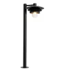 Borne d'extérieur design noir 100 cm IP44 - Morty