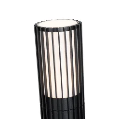 Borne d'extérieur design noire 50 cm IP44 - Boris