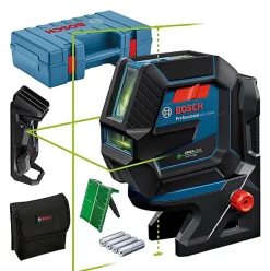Bosch GCL 2-50 G Professional - Laser lignes et points vert, RM 10, pince DK 10 incluse