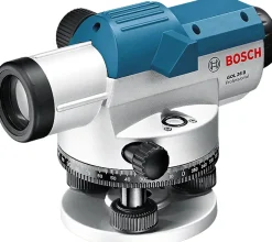 Bosch GOL 26 D niveau optique avec trépied BT160 et mire GR500 - précision 1,6 mm à 30 m, grossissement 26x, portée 100 m