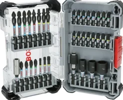 BOSCH Jeu d'embouts PRO impact 36 pcs - embouts impact, douilles et porte-embout en mallette