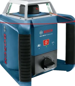 Bosch Laser rotatif GRL 400 H 0601061800 - niveau laser horizontal, portée 400 m, IP56
