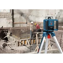 Bosch Laser rotatif GRL 400 H 0601061800 - niveau laser horizontal, portée 400 m, IP56