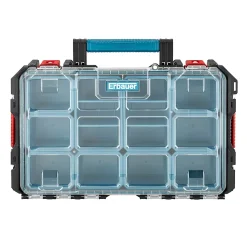 Boîte à outils Erbauer 10 compartiments l.56 cm
