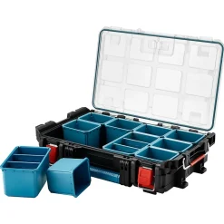 Boîte à outils Erbauer 10 compartiments l.56 cm