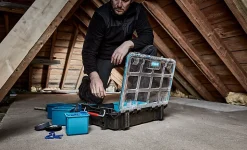 Boîte à outils Erbauer 10 compartiments l.56 cm
