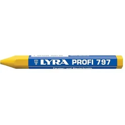 Boîte de 12 craies forestières 120 x 12 jaunes - LYRA - 4870007