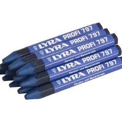Boîte de 12 craies forestières 120 x 12 bleues - LYRA - 4870051