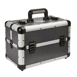Boîte de rangement Mac Allister WS-OR14 en aluminium et PVC 16 compartiments L.37 x l.22,7 x H.23 cm