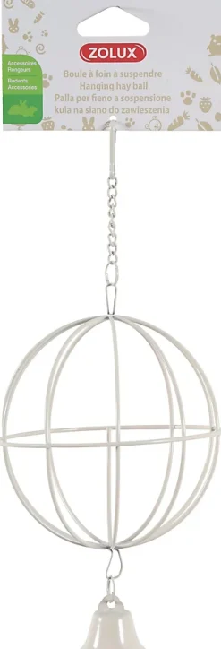 Boule à foin petit modèle à suspendre Zolux