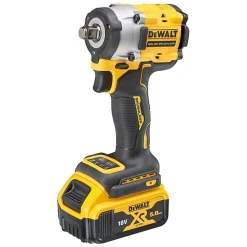 Boulonneuse à chocs sans fil DEWALT XR 18V 1/2' 5.0 Ah avec jonc de sécurité DCF921P2T-QW