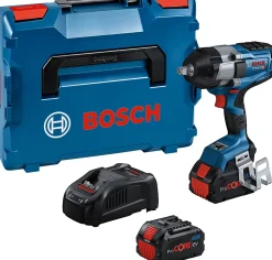 Boulonneuses 18V GDS18V-1000 Professional+ 2 batteries Procore 5,5 Ah+ chargeur + L-BOXX - BOSCH - 06019J8303