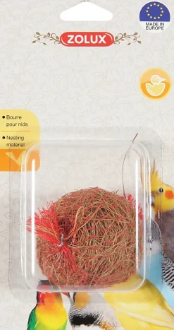 Bourre pour nid en fibre de coco Zolux pour oiseaux