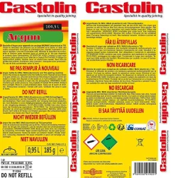 Bouteille d'argon/CO2 pour soudage Castolin 220L