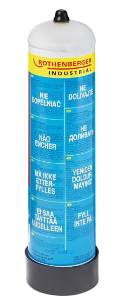 Bouteille d'oxygène en acier pour poste Roxy 930ml Rothenberger