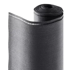 Brise vue en fibre tissé gris L.10 x h.1,5 m