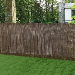 Brise Vue Hyssna Clôture Canisse en Saule Résistant 2 x 5 m casa.pro