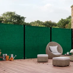 Brise vue occultant 1,8 x 10 M vert 400 gr/m² haut de gamme