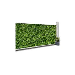 Brise vue occultant 1,5 x 10 M imprimé feuillage 160 gr/m²
