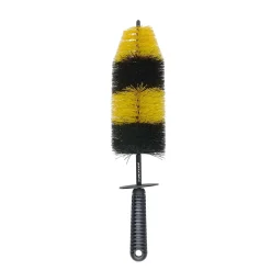 Brosse à Roue DUNLOP 9,5x46cm, Nettoyage Jantes & Roues, Manche Ergonomique, Auto & Camion, Zones Difficiles