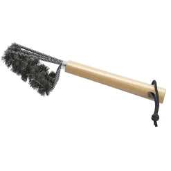 Brosse pour barbecue en acier inoxydable et hêtre GoodHome L.34 x l.7.5 cm