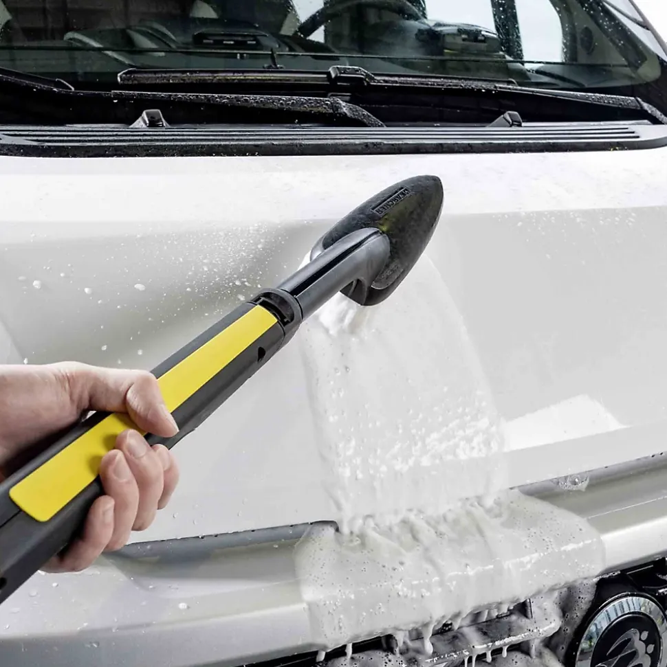 Brosse simple Karcher en plastique noir
