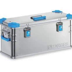 Caisse en Aluminium de Transport avec poignées 69x28x31 cm