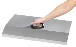 Capot pour plancha Saveur et Série noir inox Krampouz