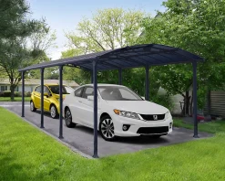Carport aluminium 2 voitures 3.59 x 8.63m Canopia Arcadia 8500